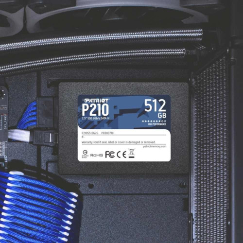 Твердотельный накопитель Patriot SATA-III 512GB P210S512G25 P210 2.5 Твердотельный накопитель Patriot SATA-III 512GB P210S512G25 P210 2.5