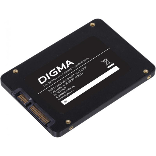 Твердотельный накопитель Digma SATA-III 4TB DGSR2004TR53T Run R5 2.5 Твердотельный накопитель Digma SATA-III 4TB DGSR2004TR53T Run R5 2.5