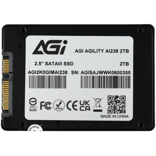 Твердотельный накопитель AGI  AI238 SSD 2.5