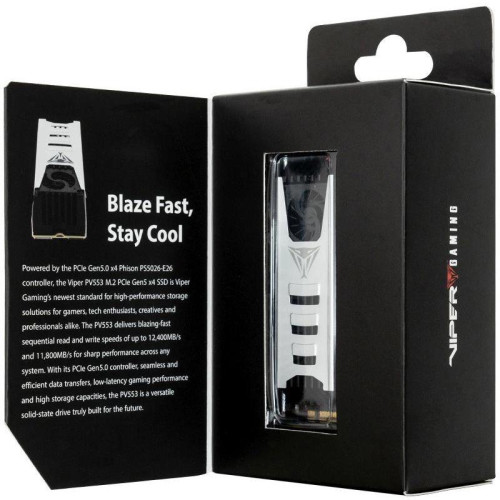 Твердотельный накопитель Patriot PCIe 5.0 x4 1TB PV553P1TBM28H PV553 M.2 2280 [PV553P1TBM28H]