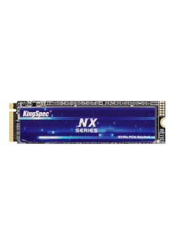 Твердотельный накопитель/ Kingspec SSD NX-4096 2280, 4096GB, M.2(22x80mm), NVMe, PCIe 3.0 x4, 3D QLC, R/W 3600/3200MB/s, IOPs 380 000/320 000, TBW 1920, DWPD 0.4 (3 года)