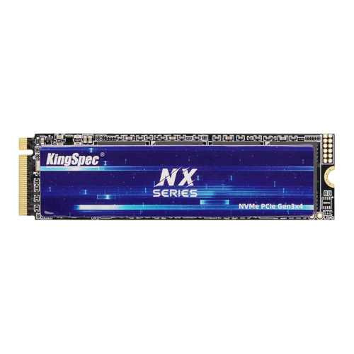 Твердотельный накопитель/ Kingspec SSD NX-4096 2280, 4096GB, M.2(22x80mm), NVMe, PCIe 3.0 x4, 3D QLC, R/W 3600/3200MB/s, IOPs 380 000/320 000, TBW 1920, DWPD 0.4 (3 года)