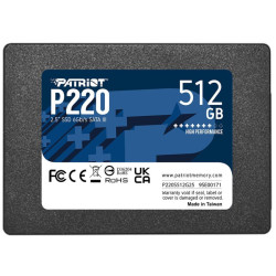 Твердотельный накопитель Patriot SATA-III 512GB P220S512G25 P220 2.5