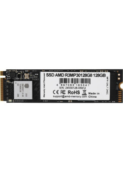 Твердотельный накопитель AMD PCIe 3.0 x4 128GB R3MP30128G8 Radeon M.2 2280
