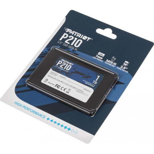 Твердотельный накопитель Patriot SATA-III 1TB P210S1TB25 P210 2.5 Твердотельный накопитель Patriot SATA-III 1TB P210S1TB25 P210 2.5