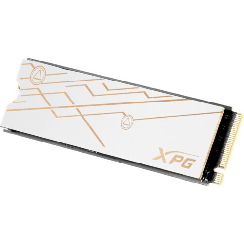 Твердотельный накопитель/ ADATA SSD XPG MARS 980 BLADE, 8000GB, M.2(22x80mm), NVMe, PCIe 5.0 x4, 3D NAND, R/W 12000/12000MB/s, IOPs 1 850 000/1 800 000, TBW 5920, DWPD 0.4, with Heat Sink (5 лет)