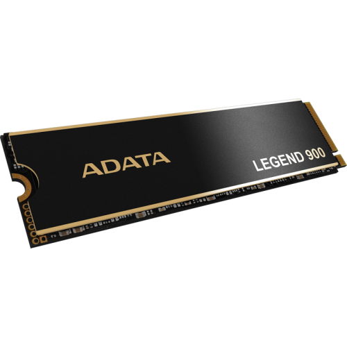 Твердотельный накопитель/ ADATA SSD LEGEND 900, 512GB, M.2(22x80mm), NVMe 1.4, PCIe 4.0 x4, 3D NAND, R/W 6200/2300MB/s, IOPs н.д./н.д., TBW 300, DWPD 0.14, with Heat Sink (5 лет)