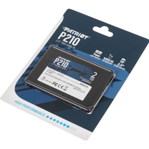 Твердотельный накопитель Patriot SATA-III 2TB P210S2TB25 P210 2.5 Твердотельный накопитель Patriot SATA-III 2TB P210S2TB25 P210 2.5