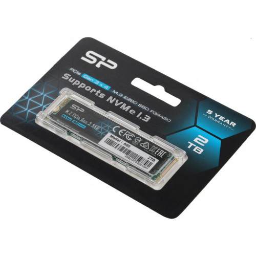 Твердотельный накопитель Silicon Power PCIe 3.0 x4 2TB SP002TBP34A60M28 M-Series M.2 2280 [SP002TBP34A60M28]