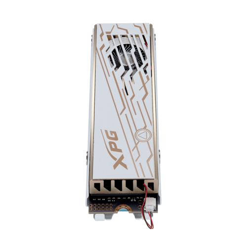 Твердотельный накопитель/ ADATA SSD XPG MARS 980 PRO, 1000GB, M.2(22x80mm), NVMe, PCIe 5.0 x4, 3D NAND, R/W 14000/10000MB/s, IOPs 1 600 000/1 650 000, TBW 740, DWPD 0.4, with Heat Sink (5 лет)