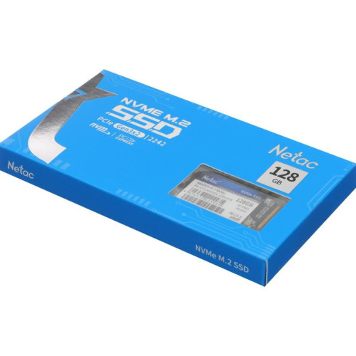 Твердотельный накопитель Netac PCIe 3.0 x2 128GB NT01N930ES-128G-E2X N930ES M.2 2242 [NT01N930ES-128G-E2X]