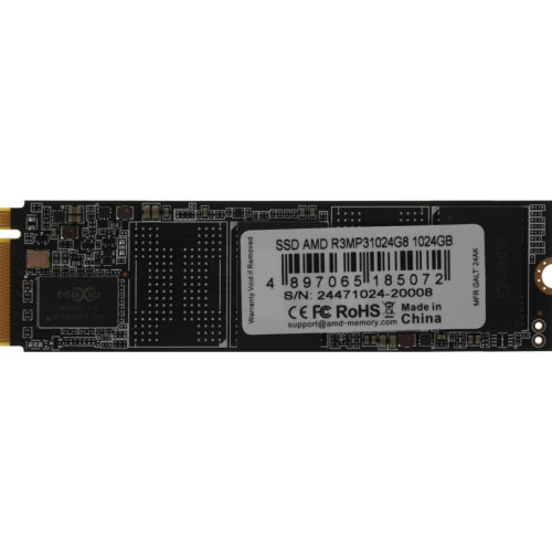 Твердотельный накопитель AMD PCIe 3.0 x4 1TB R3MP31024G8 Radeon M.2 2280