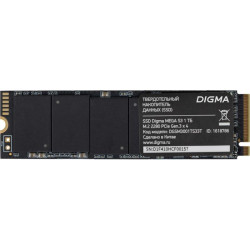 Твердотельный накопитель Digma PCIe 3.0 x4 1TB DGSM3001TS33T Mega S3 M.2 2280 [DGSM3001TS33T]