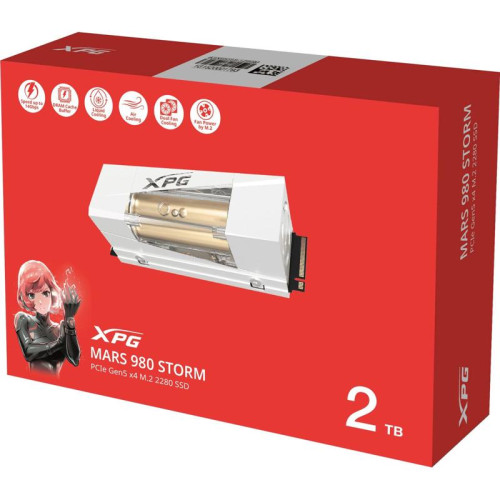 Накопитель SSD A-Data PCIe 5.0 x4 2TB SMAR-980S-2TCI Mars 980 Storm M.2 2280