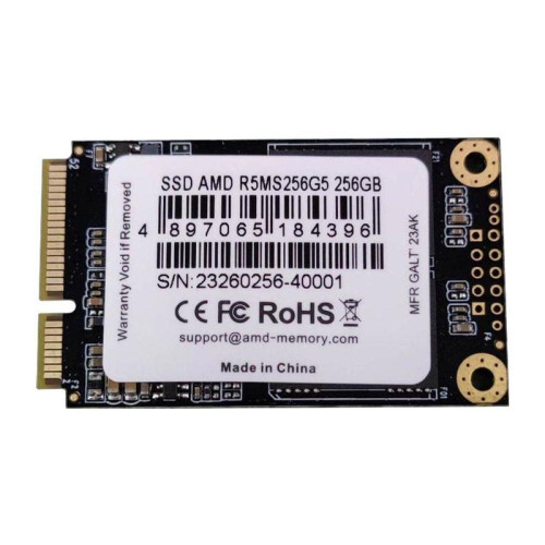 Твердотельный накопитель AMD SATA 256GB R5MS256G5 Radeon R5 mSATA