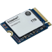 Твердотельный накопитель/ Kingston SSD NV3, 1000GB, M.2(22x30mm), NVMe, PCIe 4.0 x4, 3D TLC, R/W 6000/4000MB/s, TBW 320, DWPD 0.2 (60 мес)