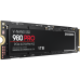 Твердотельные накопители Samsung SSD 980 PRO, 1000GB, M.2(22x80mm), NVMe 1.3c, PCIe 4.0 x4, 3-bit MLC, R/W 7000/5000MB/s, IOPs 1 000 000/1 000 000, DRAM buffer 1024MB, TBW 600, DWPD 0.33, with Heatsink (12 мес.)