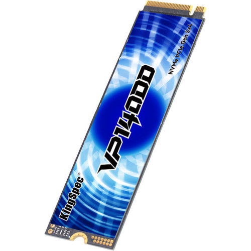 Твердотельный накопитель/ Kingspec SSD VP14000 2280, 2048GB, M.2(22x80mm), NVMe, PCIe 5.0 x4, 3D TLC, R/W 14000/13000MB/s, IOPs 1 148 000/1 083 000, TBW 1200, DWPD 0.5 (3 года)