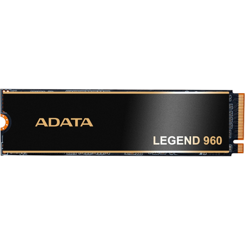 Твердотельный накопитель ADATA SSD LEGEND 960, 4000GB, M.2(22x80mm), NVMe 1.4, PCIe 4.0 x4, 3D NAND, R/W 7400/6800MB/s, IOPs 700 000/550 000, DRAM buffer 4000MB, TBW 3120, DWPD 0.43, with Heat Spreader (5 лет)