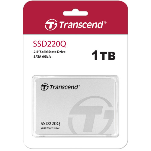 Твердотельный накопитель/ Transcend SSD SSD220Q, 1000GB, 2.5