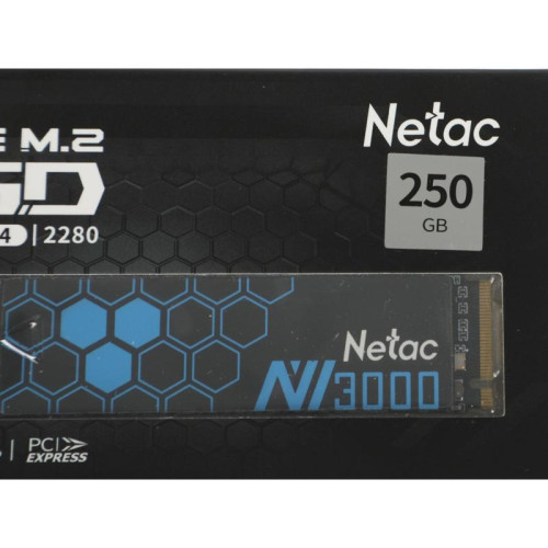 Твердотельный накопитель Netac PCIe 3.0 x4 250GB NT01NV3000-250-E4X NV3000 M.2 2280 [NT01NV3000-250-E4X]