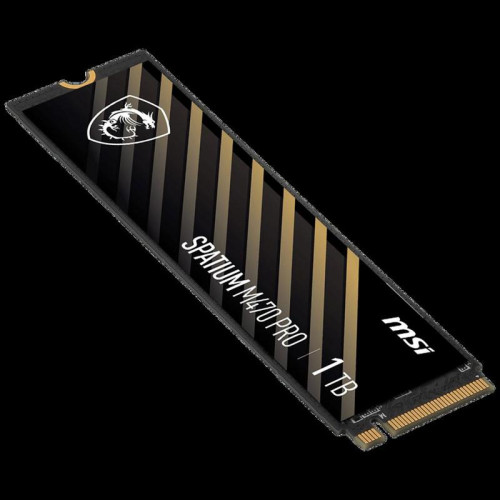 Твердотельный накопитель SSD MSI M.2 2280 1TB SPATIUM M470 PRO Client SSD S78-440L0J0-P83, PCIe Gen4x4 with NVMe