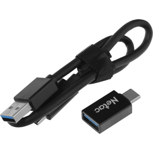 Накопитель SSD Netac USB-C 480Gb NT01Z7S-480G-32BK Z7S 2.5