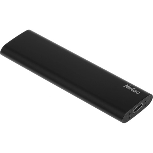 Накопитель SSD Netac USB-C 128Gb NT01ZSLIM-128G-32BK Z Slim 1.8
