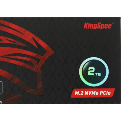 Твердотельный накопитель Kingspec PCIe 3.0 x4 2TB NX-2TB M.2 2280 0.9 DWPD [NX-2TB]