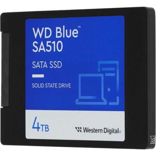 Твердотельный накопитель WD S SATA-III 4TB WDS400T3B0A Blue SA510 2.5 Твердотельный накопитель WD S SATA-III 4TB WDS400T3B0A Blue SA510 2.5