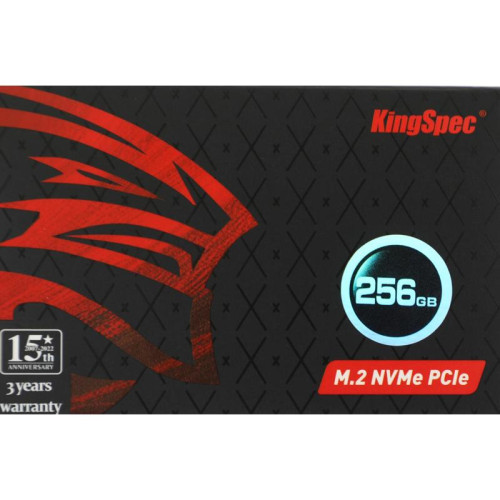 Твердотельный накопитель Kingspec PCIe 3.0 x4 256GB NE-256 M.2 2280 [NE-256]