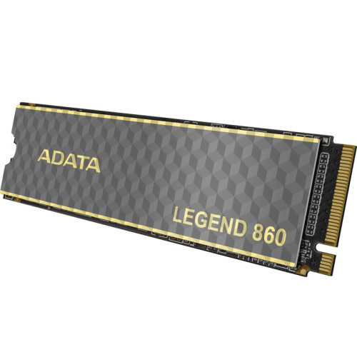 Твердотельный накопитель/ ADATA SSD LEGEND 860, 1000GB, M.2(22x80mm), NVMe 1.4, PCIe Gen 4x4, 3D NAND, R/W 6000/4000MB/s, IOPs н.д./н.д., TBW 320, DWPD 0.2 (5 лет) Твердотельный накопитель/ ADATA SSD LEGEND 860, 1000GB, M.2(22x80mm), NVMe 1.4, PCIe Gen 4x4, 3D NAND, R/W 6000/4000MB/s, IOPs н.д./н.д., TBW 320, DWPD 0.2 (5 лет)