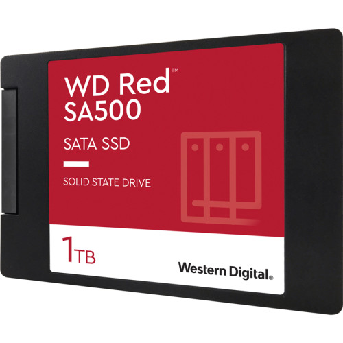 Твердотельные накопители WD SSD Red SA500 NAS, 1000GB, 2.5