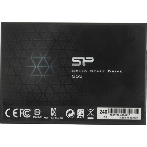 Твердотельный накопитель Silicon Power SATA-III 240GB SP240GBSS3S55S25 Slim S55 2.5