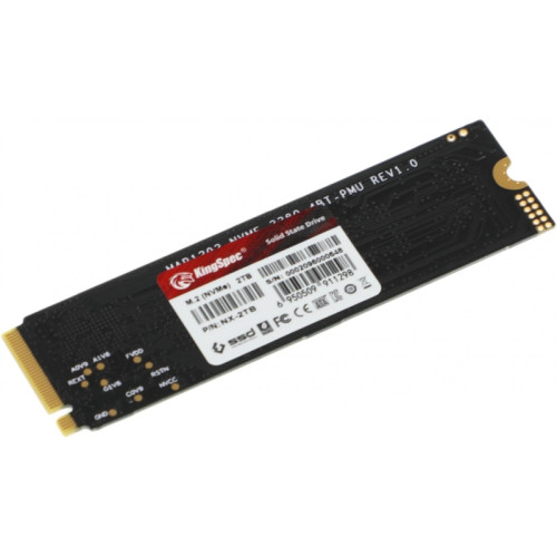Твердотельный накопитель Kingspec PCIe 3.0 x4 2TB NX-2TB M.2 2280 0.9 DWPD [NX-2TB]