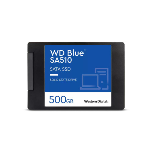 Твердотельный накопитель/ WD SSD Blue SA510, 500GB, 2.5