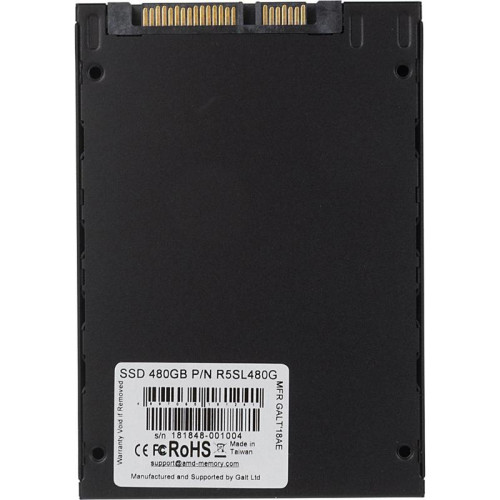 Твердотельный накопитель AMD SATA-III 480GB R5SL480G Radeon R5 2.5