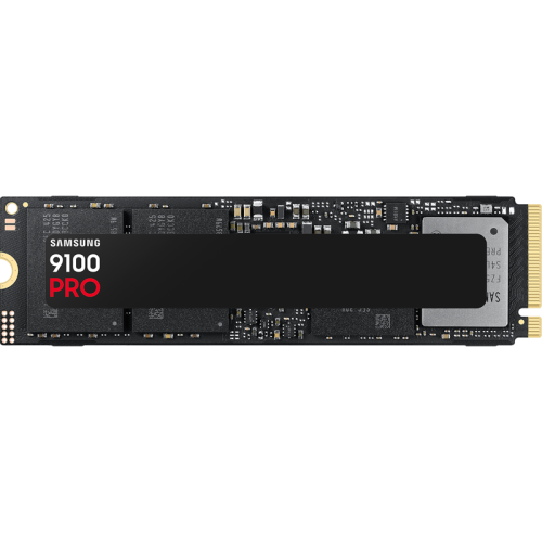 Твердотельный накопитель Samsung SSD 9100 PRO, 2000GB, M.2(22x80mm), NVMe 2.0, PCIe 5.0 x4, V-NAND TLC, R/W 14700/13400MB/s, IOPs 1 850 000/2 600 000, TBW 1200, DWPD 0.3 (12 мес.)