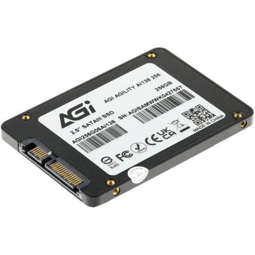 Твердотельный накопитель AGI AI138 SSD 2.5'' 256GB RETAIL-Color Box Твердотельный накопитель AGI AI138 SSD 2.5'' 256GB RETAIL-Color Box