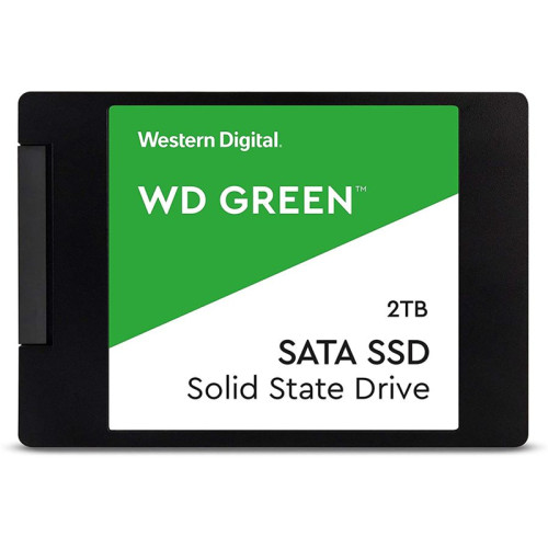 Твердотельный накопитель/ WD SSD Green, 2.0TB, 2.5