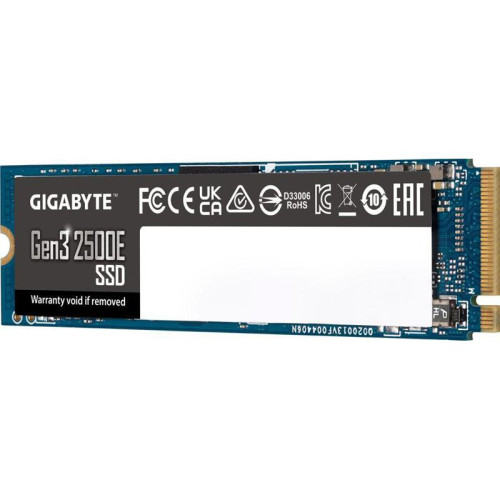 Твердотельный накопитель SSD Gigabyte 2TB M.2 2280 Gen3 2500E G325E2TB PCIe 3.0x4, NVMe 1.3, MTBF 1.5