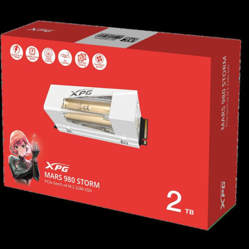 Накопитель SSD A-Data PCIe 5.0 x4 2TB SMAR-980S-2TCI Mars 980 Storm M.2 2280