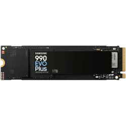 Твердотельные накопители/ Samsung SSD 990 Plus, 1000GB, M.2(22x80mm), NVMe 2.0, NVMe 2.0, PCIe 4.0 x4, V-NAND TLC, R/W 7150/6300MB/s, IOPs 850 000/1 350 000, DRAM buffer 1000MB, TBW 600, DWPD 0.3 (12 мес.)