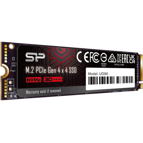 Твердотельный накопитель Silicon Power PCIe 4.0 x4 1TB SP01KGBP44UD9005 M-Series UD90 M.2 2280 [SP01KGBP44UD9005]