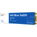 Твердотельные накопители/ WD SSD Blue SA510, 1.0TB, M.2(22x80mm), SATA3, R/W 560/530MB/s, IOPs 95 000/84 000, TBW 400, DWPD 0.2 (12 мес.)