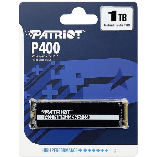 Твердотельный накопитель Patriot PCIe 4.0 x4 1TB P400P1TBM28H P400 M.2 2280 [P400P1TBM28H]