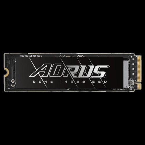 Твердотельный накопитель SSD Gigabyte 1TB M.2 2280 AORUS Gen5 14000 AG514K1TB PCI-Express 5.0x4, NVMe 2.0, 3D TLC NAND, Phison PS5026-E26, TBW 700
