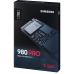 Твердотельные накопители Samsung SSD 980 PRO, 1000GB, M.2(22x80mm), NVMe 1.3c, PCIe 4.0 x4, 3-bit MLC, R/W 7000/5000MB/s, IOPs 1 000 000/1 000 000, DRAM buffer 1024MB, TBW 600, DWPD 0.33, with Heatsink (12 мес.)