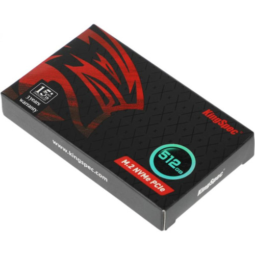 Твердотельный накопитель Kingspec PCIe 3.0 x4 512GB NE-512 M.2 2280 [NE-512]