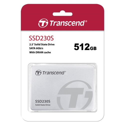 Твердотельный накопитель/ Transcend SSD SSD230S, 512GB, 2.5